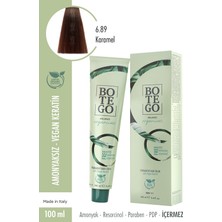 Botego Milano Organica Krem Boya 6.89 Karamel 100 Ml