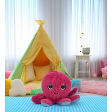 Halley Oyuncak Güzel Gözlü Ahtapot Peluş 15 cm 62403