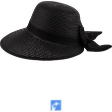 Lüx Hasır Plaj Şapkası ( 57-58 cm )