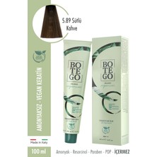 Botego Milano Organica Krem Boya 5.89 Sütlü Kahve 100 Ml