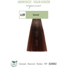 Botego Milano Organica Krem Boya 6.89 Karamel 100 Ml