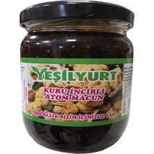 Yeşilyurt Kuru Incirli Atom Macun 450gr.  & Andız Pekmezi 450gr. Seti