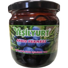 Yeşilyurt Kuru Incirli Atom Macun 450gr.  & Andız Pekmezi 450gr. Seti