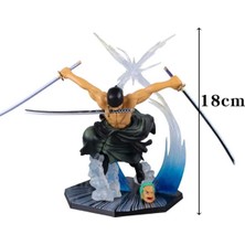 Dükkan Design One Piece Roronoa Zoro 18 cm Yeni Dünya Statü Figür