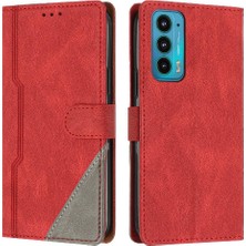 BDT Boutique Motorola Moto Kenar 20 Handy Standı Cüzdan Pu Deri Manyetik Kart (Yurt Dışından)