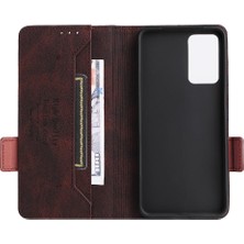 BDT Boutique Vivo V21 Deri Folio Flip Case Için Kılıf Kart ile Tam Koruma (Yurt Dışından)