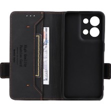 BDT Boutique Realme C21Y/C25Y Deri Folio Flip Case Koruyucu Kapak Kartı Için Kılıf (Yurt Dışından)