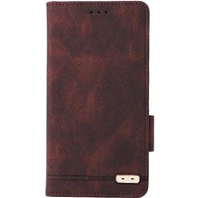 BDT Boutique Realme C21Y/C25Y Deri Folio Flip Case Koruyucu Kapak Kartı Için Kılıf (Yurt Dışından)