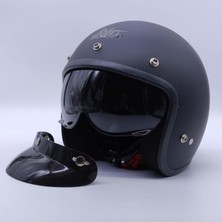 Nikko NİKKON-313  Yarım Chopper Kask