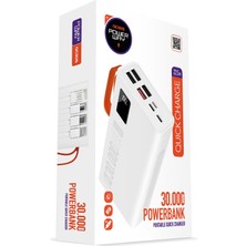 Powerway QC30S 30.000 Mah Pd 22,5W Dahili Kablolu Powerbank