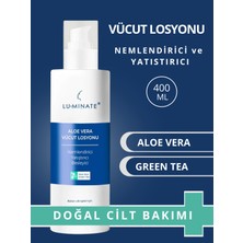 Luminate Vücut Losyonu Aloe Vera ve Green Tea, Normal ve Kuru Ciltler, Derinlemesine Nemlendirici