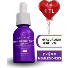 Luminate Hyaluronik Asit Serum 2% Yoğun Nemlendirici, Dolgunlaştırıcı, Canlandırıcı Cilt Bariyer Saf