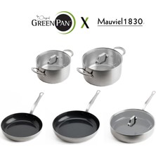 Greenpan x Mauviel La Collection 8 Parça Tencere Seti Limited Editon