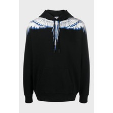 Marcelo Burlon Pamuklu Kapüşonlu Erkek Sweat CMBB007C99FLE0011001