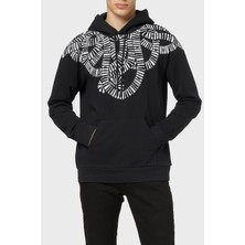 Marcelo Burlon Pamuklu Kapüşonlu Erkek Sweat CMBB007F22FLE0041001