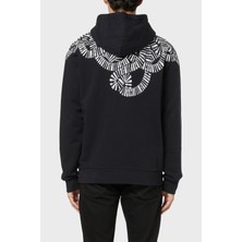 Marcelo Burlon Pamuklu Kapüşonlu Erkek Sweat CMBB007F22FLE0041001