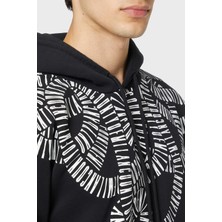 Marcelo Burlon Pamuklu Kapüşonlu Erkek Sweat CMBB007F22FLE0041001