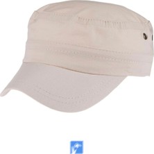 Kardelen Butik Denizli Pamuk Askeri Tarz  Vintage Rahat Kasket   Kadın ve Erkekler Için