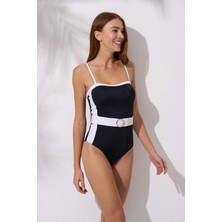 Pierre Cardin Kemerli Straplez Mayo Siyah 241102