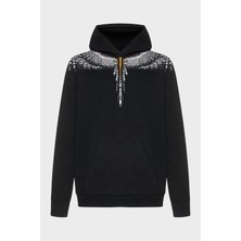 Marcelo Burlon Pamuklu Kapüşonlu Erkek Sweat CMBB007F22FLE0021007