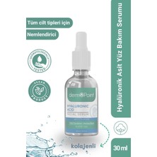Dermopoint Canlandırıcı ve Aydınlatıcı Nem Bombası Kolajen + Hyalüronik Asit Cilt Serumu 30 ml