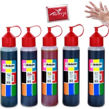 Perfection Hp Deskjet 4640 / 4645 / 4646 Yazıcı Uyumlu Kartuş Dolum Seti 5 x 500 ml