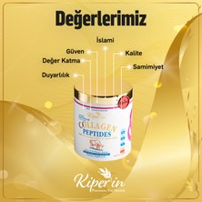 Kiperin Collagen %100 Saf ve Doğal Yüksek Biyoaktif ve Biyoyararlı Çift Hidrolize Edilmiş Toz Peptitleri İçeren Diyet Takviyesi Kolajen (500gr) - 50 Günlük