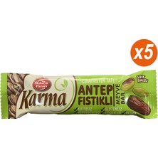 Malatya Pazarı Kuruyemişçilik Karma Antep Fıstıklı Meyve Bar 40 G *5