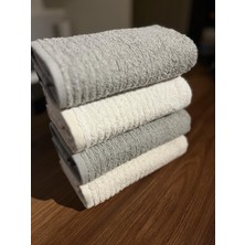 Shal Home Pamuk 4lü 50X90CM El&yüz Havlu Seti