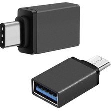 Keepro Type C USB C Otg Çevirici Aparat Klavye Mouse USB Bellek Için Otg