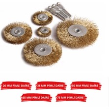 Eratool Pimli Fırça Seti 5li Bilisterli Set (Daire 5 Prç) ERA10112 Eratool