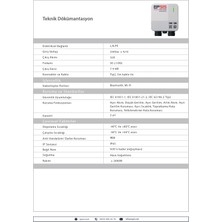 Epsis 7.4 Kw Elektrikli Araç Şarj Istasyonu Type2 Kablolu