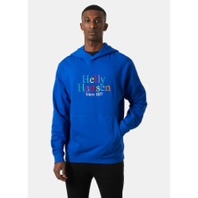 Helly Hansen Core Graphic Erkek Kapüşonlu Sweatshirt