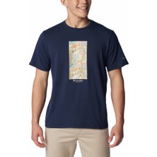 Columbia Men's Sun Trek  Graphic Erkek Kısa Kollu T-Shirt