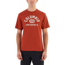 Columbia Csc College Life Erkek Kisa Kollu T-Shirt