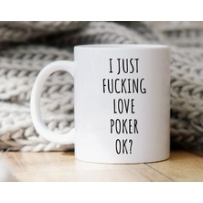 Bexdore Pokeri Seviyorum Kupa, Poker Kupa, Poker , Komik Poker , Ingilizce Kupa Bardak