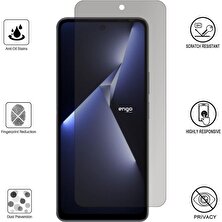 Engo Tecno Pova 5 Pro Ile Uyumlu Hayalet Ekran Koruyucu Şeffaf