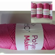 Renkli İlmekler Otto 1.5 mm - 100 gr Polyester Makrome Ipi 100 M Renk Kodu Resimlerde Mevcuttur