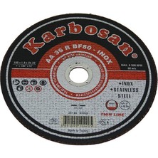 Karbosan Go İthalat Inox Metal Kesici Disk 180 mm x 1.9X22 (3791)