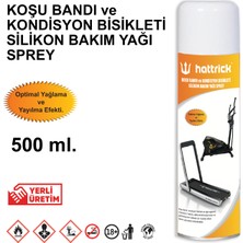 Hattrick Koşu Bandı ve Kondisyon Bisikleti Silikon Bakım Yağı Sprey 500ML