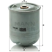 Mann Yağ Fıltresi Daf 85CF 95XF CF75 CF85 Db F95 1997+ 1310891 Mann ZR903X