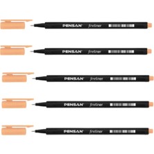 Pensan 6500 Fineliner Ten Rengi 5 Adet