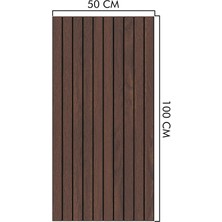 Karplus Ahşap Görünümlü Strafor Duvar Kaplama Paneli Isı ve Ses Yalıtımlı 300-115 - 50X100