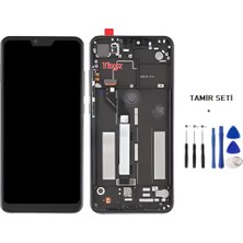 Tkgz Xiaomi Mi 8 Lite LCD Ekran Dokunmatik Orijinal Kalite Çıtalı Siyah + Tamir Seti