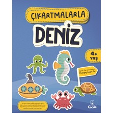 4+ Yaş Çıkartmalarla Deniz - Okul Öncesi Zihinsel, Bilişsel Eğitici Etkinlik