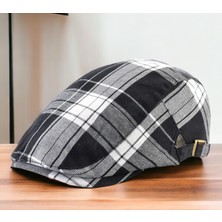 Shopiolog Keten Kumaş Yazlık Spor Model London Erkek Kasket