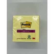 3m Post It Super Sticky Sarı 90 Yaprak 76 mm x 76 mm