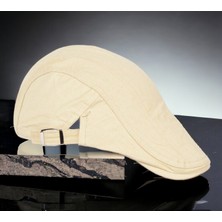 Shopiolog Keten Kumaş Yazlık Spor Model London Erkek Kasket