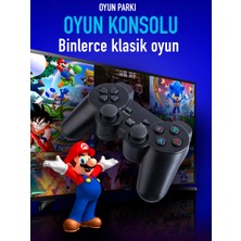 Oyun Parkı Oyun Konsolu 10000+ Oyunlu Game Stick Lite 4K + Oyun Kolu