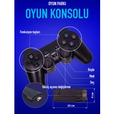 Oyun Parkı Oyun Konsolu 10000+ Oyunlu Game Stick Lite 4K + Oyun Kolu